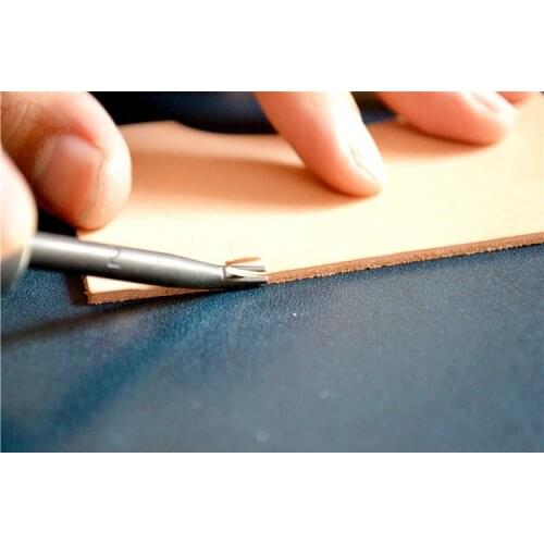 0.6-1.4mm Rounded corner chamfering machine leather chamfering machine DIY leather tool professional trimming five size