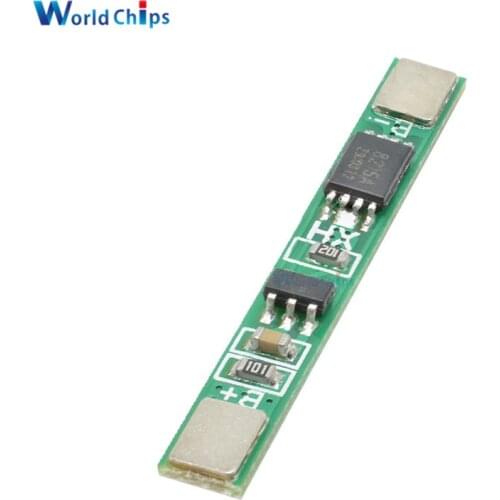 1pcs 1S 3.7V 2.5A Lithium Battery Protection Board Polymer BMS PCM PCB Over Charge Discharge Li-ion Protect Module