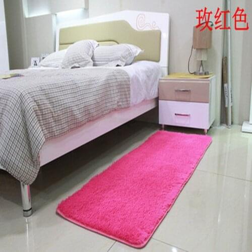1Pcs 50x160cm Fashion 3 cm thicken Chenille Carpet Super Soft Solid Color Carpet/Floor Rug/ Living room carpet/Area Rug