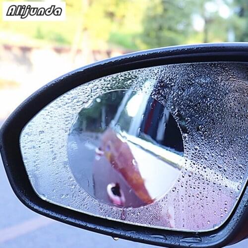 2018 New Car Rearview Mirror Waterproof Membrane Anti-fog Film Stickers for Peugeot 206 207 208 301 307 308 407 2008 3008