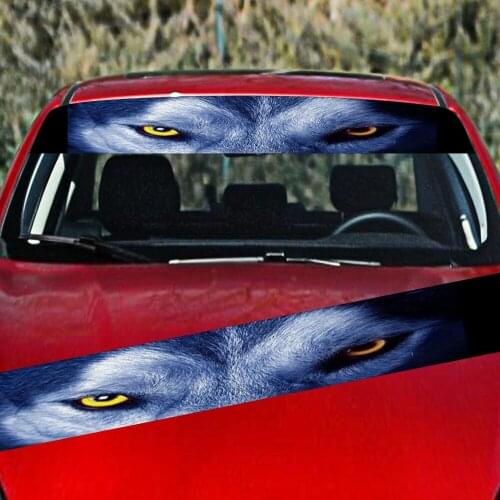 Car Front Windshield Sticker 3D Stereo Car Stickers Shade Rear Car Stickers Front File Stickers For Car Auto Decorative Stickers