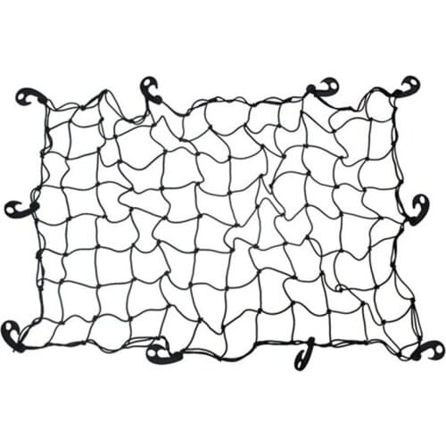 Car SUV Truck Trailer Cargo Car Roof Rack Basket Organizer Net Car Roof Bag Multipurpose Elastic Mesh Luggage Rope Cover