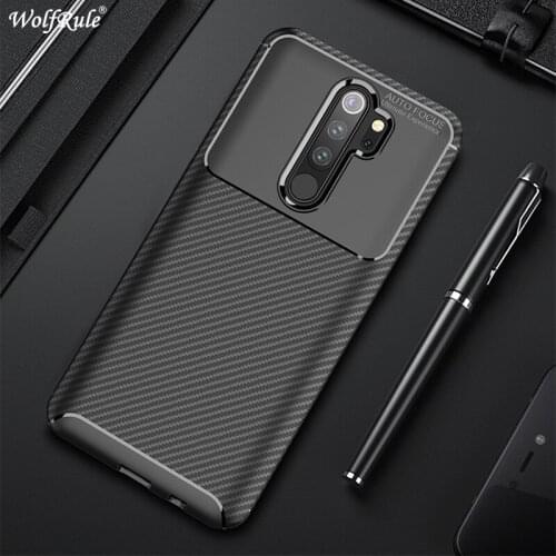 For Xiaomi Redmi Note 8 Pro Case Redmi Note 8 Pro Bumper Soft Carbon Fiber Cover For Xiaomi Redmi Note 8 Pro Phone Case 6.53
