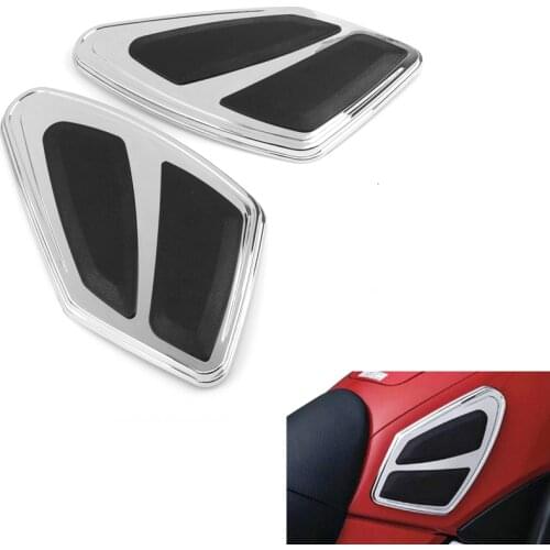 Chrome Motorcycle Knee Panel Fairing Side Cover Case for Honda Goldwing GL1800 GL 1800 F6B 2012-2017