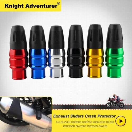 Motorcycle Accessories For SUZUKI DL250 GSX250R GW250F GW250S GW250 Frame Crash Pads Engine Case Sliders Protector