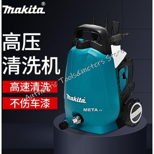 Makita High pressure washer HW102 household portable 220v car washer washing machine brush car water pump water gun