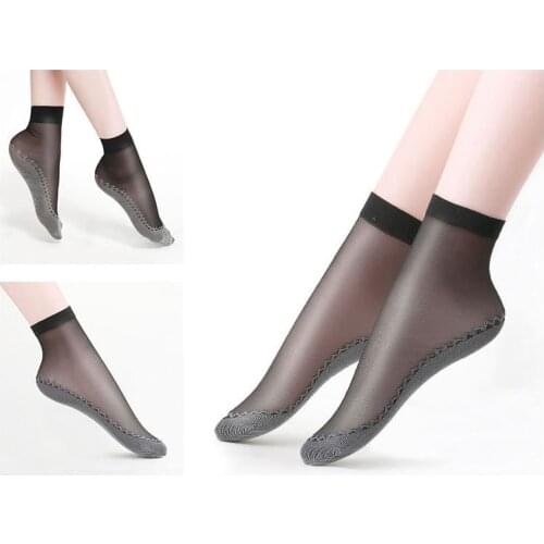 New 10 Pairs Women Nylon Socks Female Transparent Short Ankle Socks for 2018 Summer Winter Autumn woman socks socks women