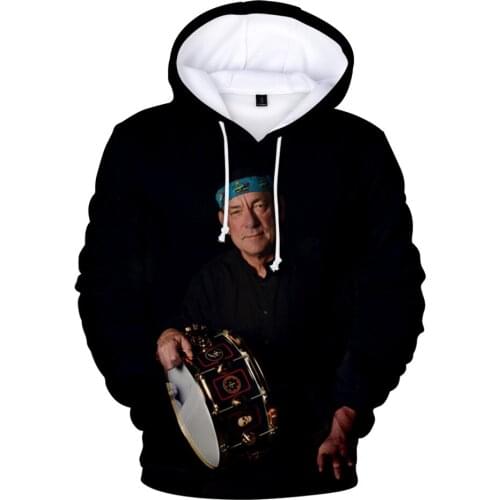 2021 NEW Neil Peart Hoodie Sweatshirts Internet Celebrity Hoodies Fashion Harajuku Clothes Tracksuit Print Men Wome Kids Clothes