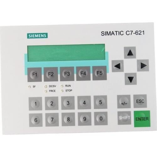 New For HMI C7-621 6ES7621-6BD01-0AE3 6ES7621-1AD01-0AE3 Membrane Keypad