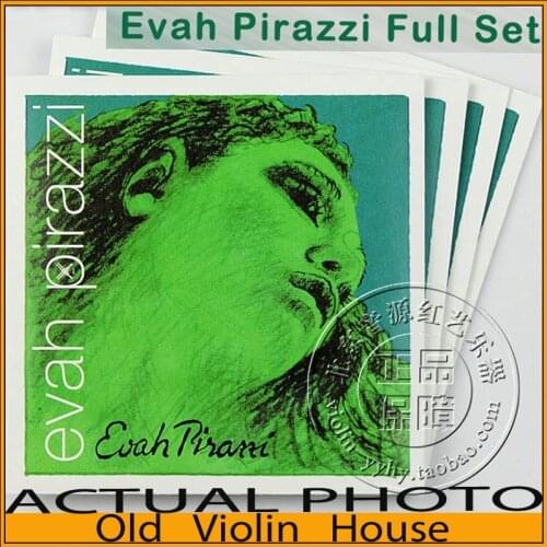 Original,Pirastro Evah Pirazzi violin strings,(419021) full set,Medium with Ball-End,made in Germany,Hot sell