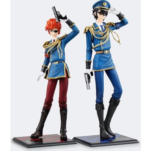 Hot 1pcs 21-24CM pvc Japanese sexy anime figure ALTER Missing Kings Fushimi Saruhiko/Yata Misaki action figure collectible