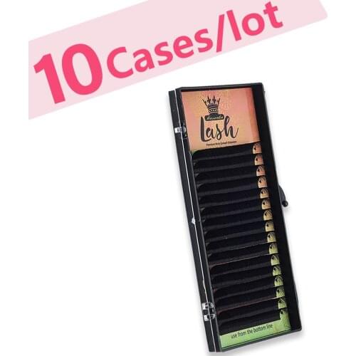 MASSCAKU Fast Shipping Faux Mink Individual Eyelash Lashes for Professionals Soft Premium Mink Eyelash Extension Makeup Tools