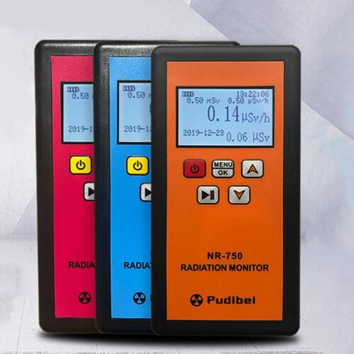 JD-3001 Electromagnetic Radiation Detector Geiger Counter Nuclear Radiation Detector Temperature and Humidity Monitor Tester