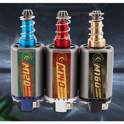 Big Dragon M120 M140 M160 High Speed High Torque Motor High Performance Airsoft Ultra Custom AEG Gearbox Motor For M4 M16 MP5