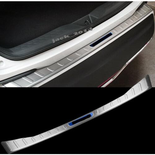 Stainless Steel Rear Bumper Foot Plate Rearguard FOR TOYOTA CHR C-HR 2016 2017 2018