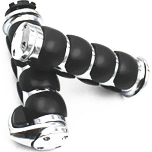 2pcs Motorcycle Throttle Handlebar Hand Grip 7/8'' 22mm Handle bar Grips For Honda CBR125R CRF250X Kawasaki KLR250 Ninja 250R