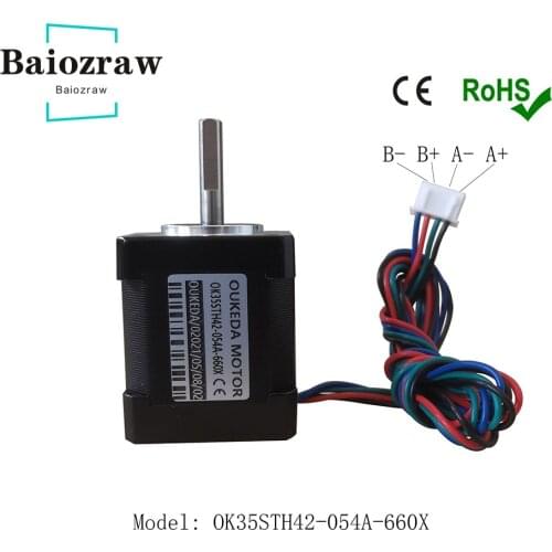 VORON 2.4 Printer Motor NEMA14 35 Stepper Motor Body 42 35 Motor 0.5A 0.23Nm