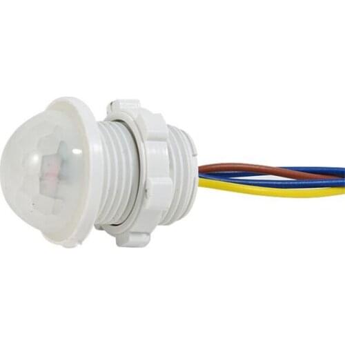 LED Night Light PIR Infrared Body Induction Motion Sensor Time Delay Adjustable Mode Detector Switch For Home Lighting LED Lamp