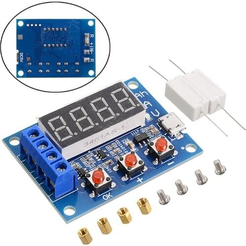 Electrical Components ZB2L3 18650 Battery Capacity Meter Discharge Tester Digital Display For Lithium Lead-acid Batterys Test