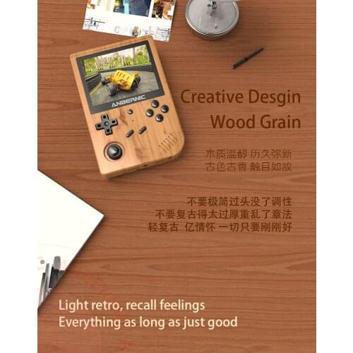 NEW RG351V Handheld Game Player Retro Game Console RK3326 Wifi Online IPS Screen Portable Retroid Pocket
