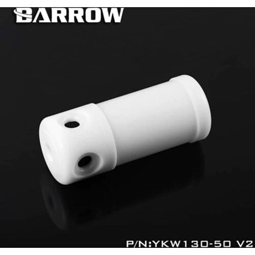 Barrow pc water cooling 50MM Reservoir tank white 130mm/180mm/230mm YKW130-50-V2 YKW180-50-V2 YKW230-50-V2