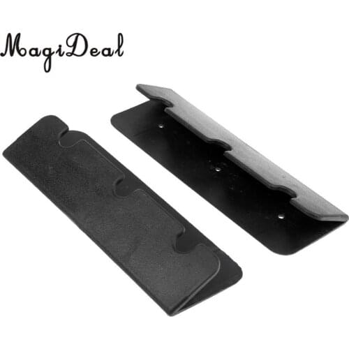 MagiDeal MagiDeal Boat Seat Hook Clip for Inflatable Boat Rib Dinghy Kayak 2Pcs Black Kayaking Canoeing Rafting Accessories
