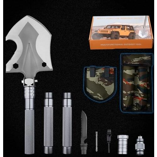 Multifunctional Foldable Shovel 76cm Garden Portable Tools Outdoor Camping Survival Spade Camping Travel Kits