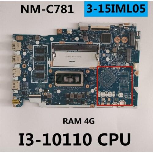 For lenovo ideapad L340-15IWL L340-17IWL portable motherboard NM-C092 with I7-8565U cpu 4gb ram mx230 2gb gpu ddr4 100% test wor