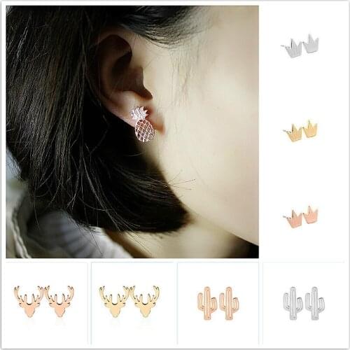 2020 New Gold Drop Dangle Earrings Metal Animal Women Jewelry