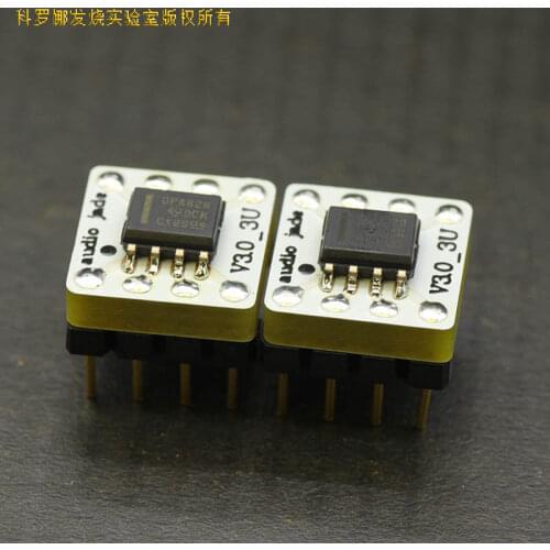 Single turn single OPA828 TI third generation OPA627 paste transfer plug heterojunction monitor level operational amplifier