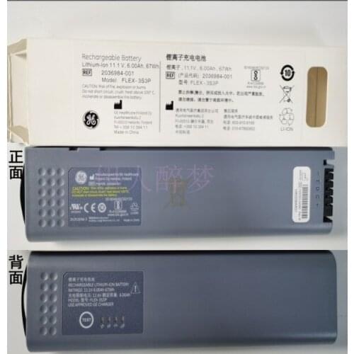 GE Original Imported B650 B105 B125 Monitor Battery Model: FLEX-3S3P