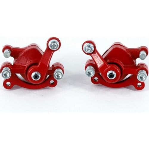 Front Rear Disc Brake Caliper Pads For 43cc 47cc 49cc Chinese Mini Moto Kids ATV Quad Minimoto Dirt Pocket Bike Gas Scooter