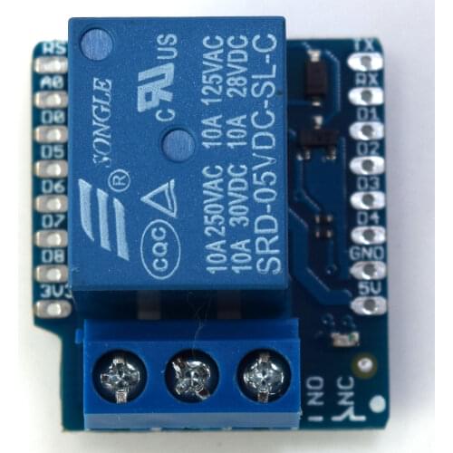 Relay Shield V2.0.0 for LOLIN (WEMOS) D1 mini