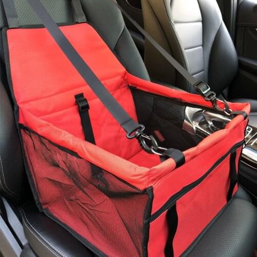 Folding Pet Dog Carrier Pad Waterproof Dog Seat Bag Basket Safe Carry House Cat Puppy Bag Dog Car Seat Pet Products