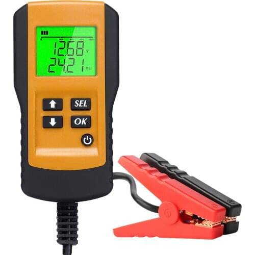 Battery tester 12v Battery Tester Car Battery Load Tester 12V 100-9999CCA Digital Battery Analyzer for Cars