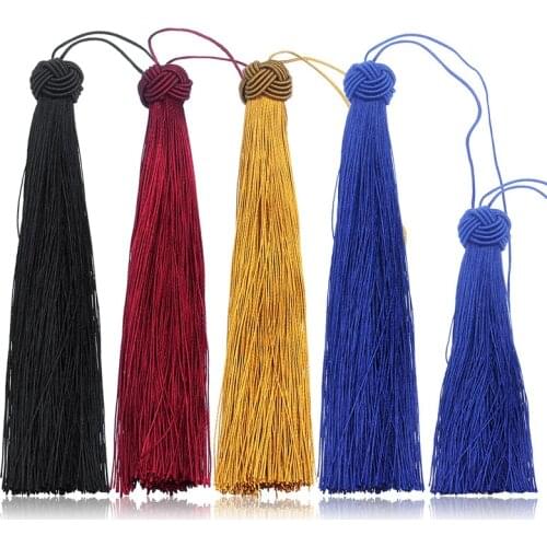 XINYAO New Tassel Necklace 11 Colors Choice Silk Tassel for DIY Earrings Necklace Knot Cotton Tassels Jewelry Making Gifts