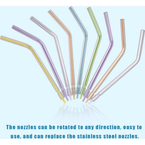 200/250Pcs Disposable Dental Air Water Spray Nozzles Tips Tubes For 3-Way Triple Syringe Teeth Whitening Dentist Instrument