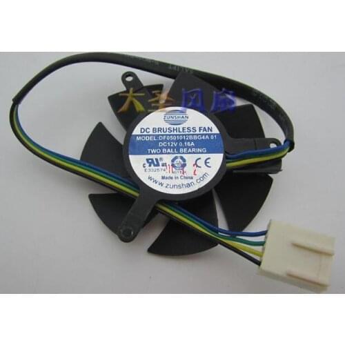 DF0501012BBG4A 01 12V 0.16A 4 line graphics fan