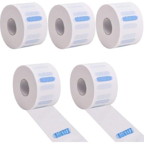Professional Stretchy Disposable Neck Paper Roll for Barber Salon Hairdressing Hair Styling Tools