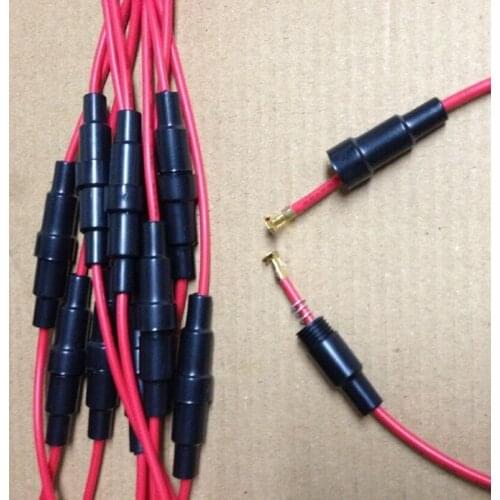 6x30mm 18# AGC Fuse Holder In-line screw type with wire 100pcs