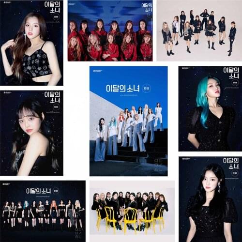 Diamond Painting Hallyu Poster Loona Diamond Inlaid Diamond Mosaic DIY Full Diamond Embroidery Home Decoration