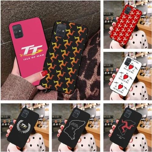 Isle of Man Racing Phone Case For Samsung Galaxy A21S A01 A11 A31 A81 A10 A20E A30 A40 A50 A70 A80 A71 A51