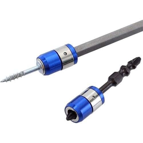 Magnetic Screws Ring Metal Universal Screwdriver Head Anti-Corrosion Strong Phillips drill Magnetizer Power Tool Accessories