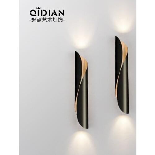 Nordice hanglampen wall lamp lamparas de techo colgante moderna iron bedside living room corridor cabecero de cama wall lamp