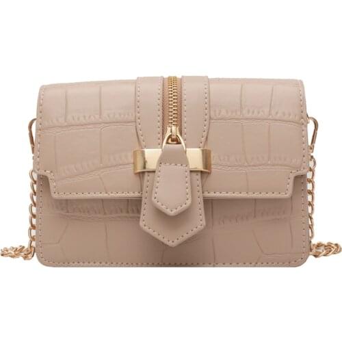 New Fashion Hot Women Shoulder Bag Serpentine Messenger bag PU Leather Simple Crossbody Bags Handbags Casual Shopping Bag 2020