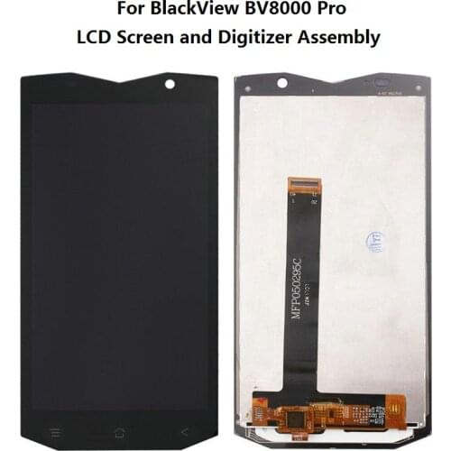 OEM Original For Blackview BV8000 Pro LCD Screen and Digitizer Touch Screen Assembly Black
