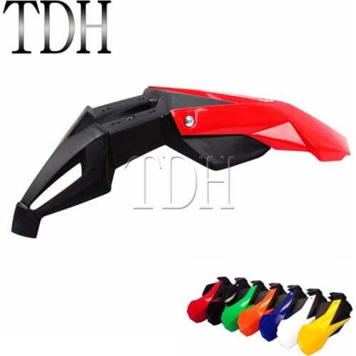 Red Black Motorcycle Front Fender Off Road Dirt Bike Motocross Mud Cover Guards Protection For Honda CRF XR CR250 450