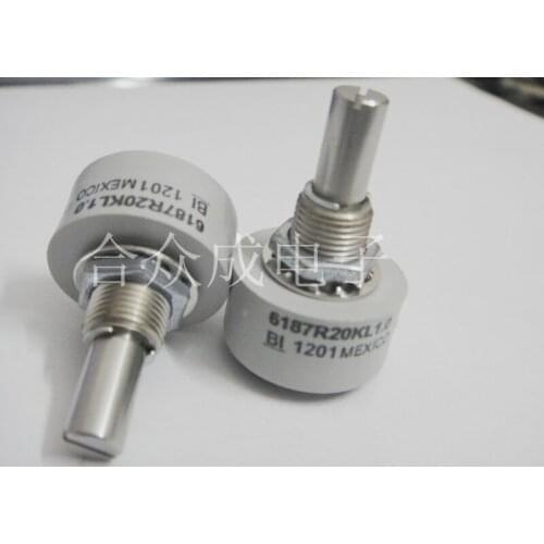 [VK] BI 6187R20KL1.0 MEXICO single turn conductive plastic potentiometer angle sensor switch