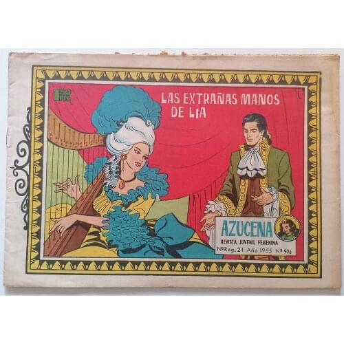 AZUCENA womens youth magazine N. 906, year 1965, ED. TORAY, 1ª edition, author ROSA GALCERAN