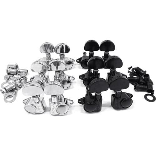 1Set 3L3R Sealed Guitar String Key Tuners Tuning Pegs Machine Heads for Electric Acoustic Guitars Accessories